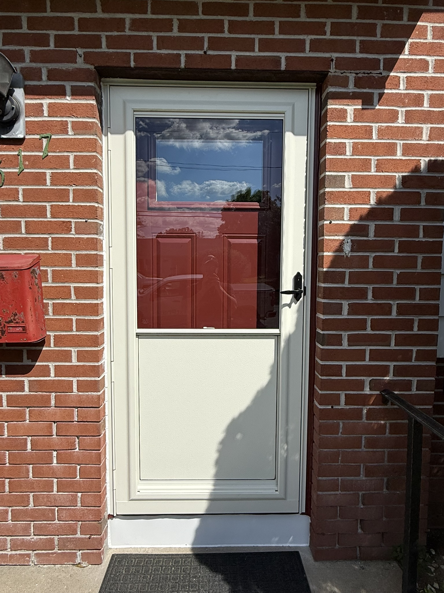 Provia storm door in Aberdeen, Maryland