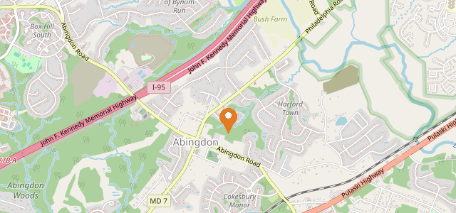 Map of Abingdon, Maryland