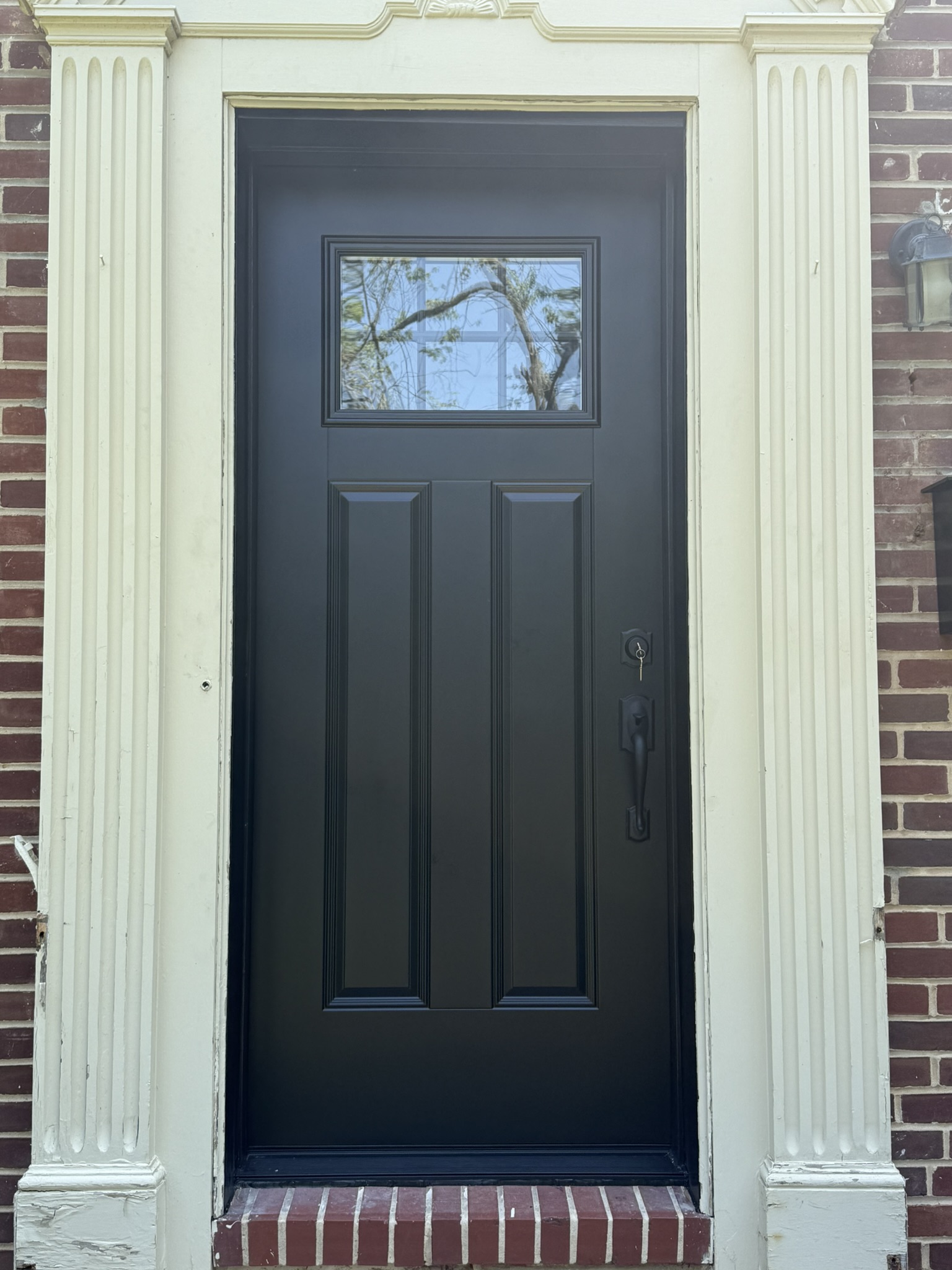 Provia steel entry door in Catonsville, Maryland