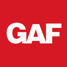 GAF roofing shingles logo